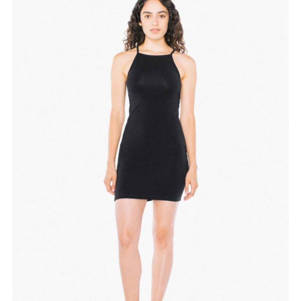 American apparel halter bodycon dress
