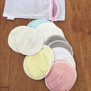 Set of 7 Organic Bamboo Nursing Pads