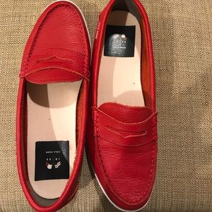 Like new red loafers