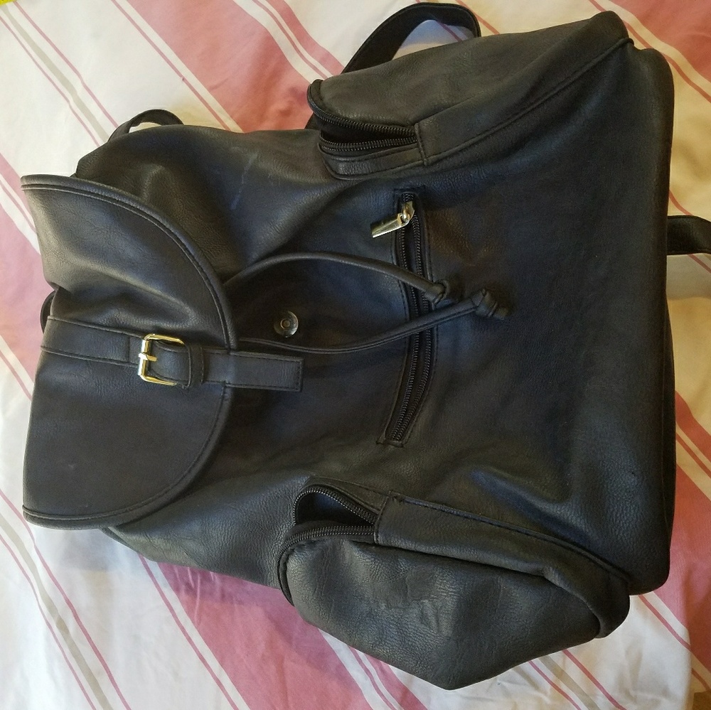 Black backpack