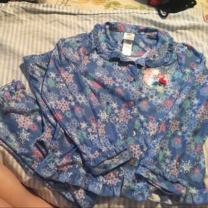 Disney Frozen Pajama set