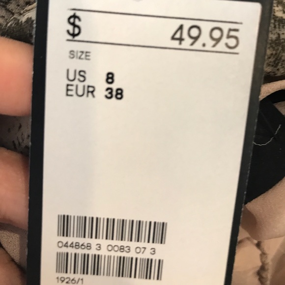 Layered python print dress - Picture 3 of 3