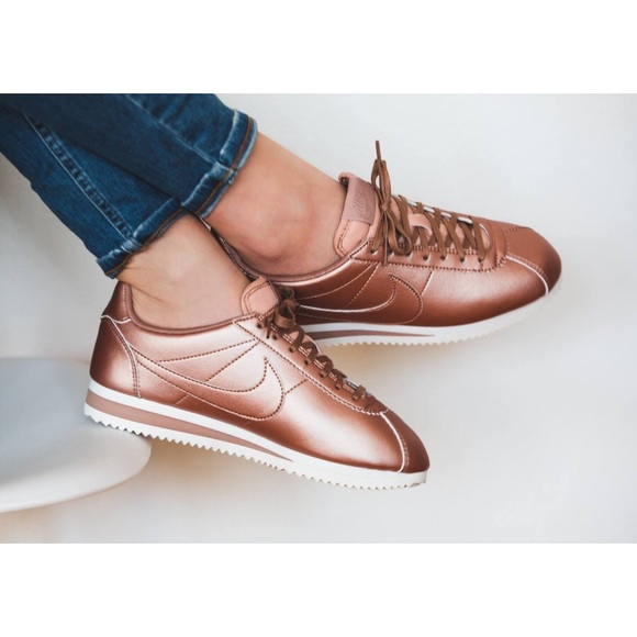 cortez shoes rose gold Shop Clothing 