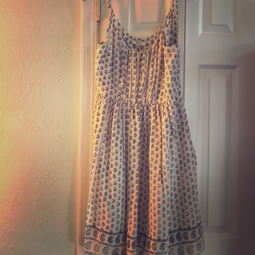 Madewell silk dress