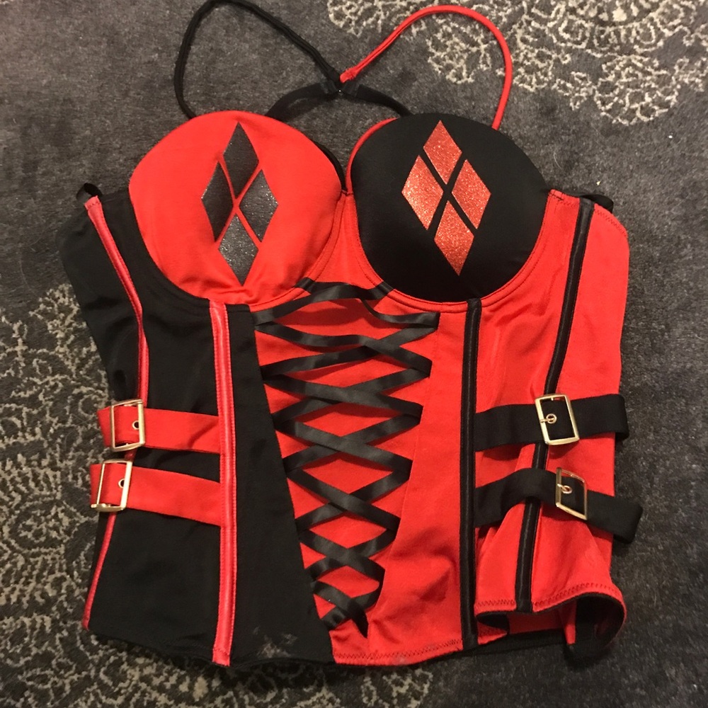 Harley Quinn corset / Halloween costume / cosplay