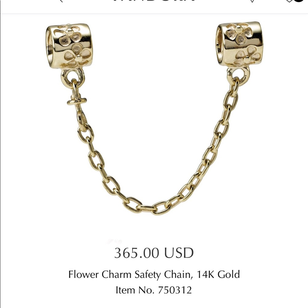 14ky Flower Safety Chain