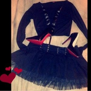 Jojo Cat Black Pumps