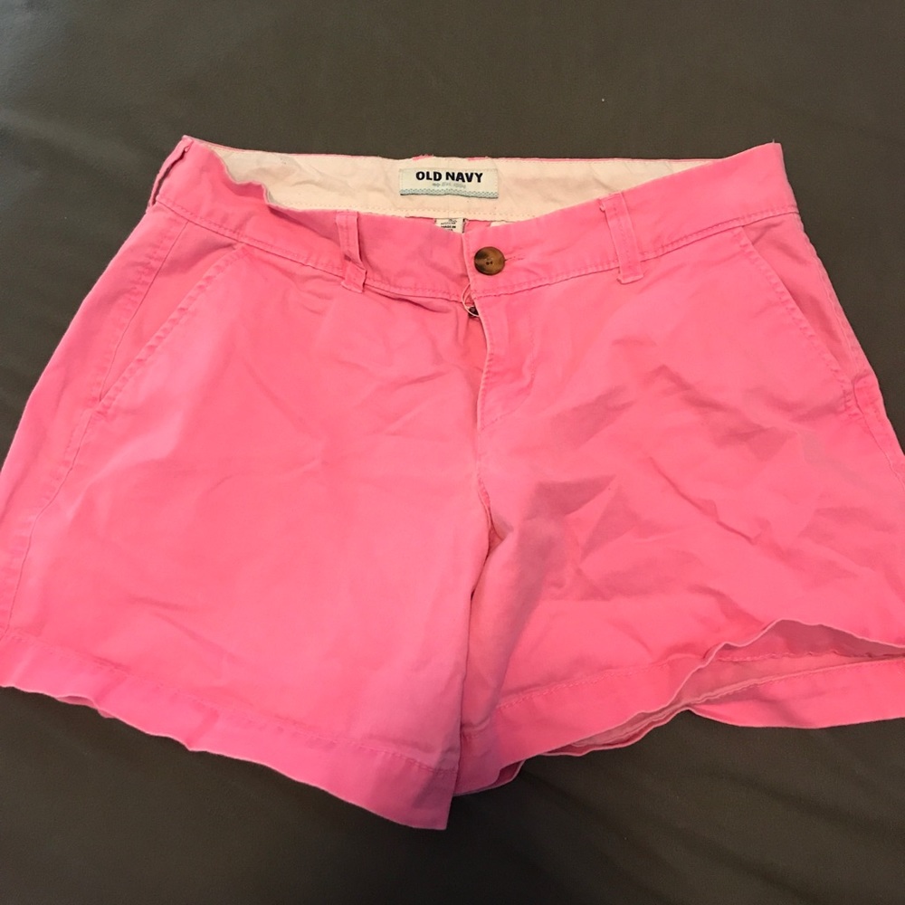 Pink old navy shorts