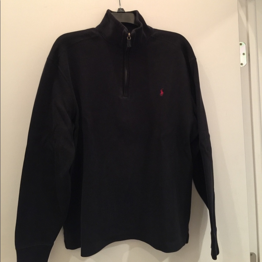 Black Polo sweater