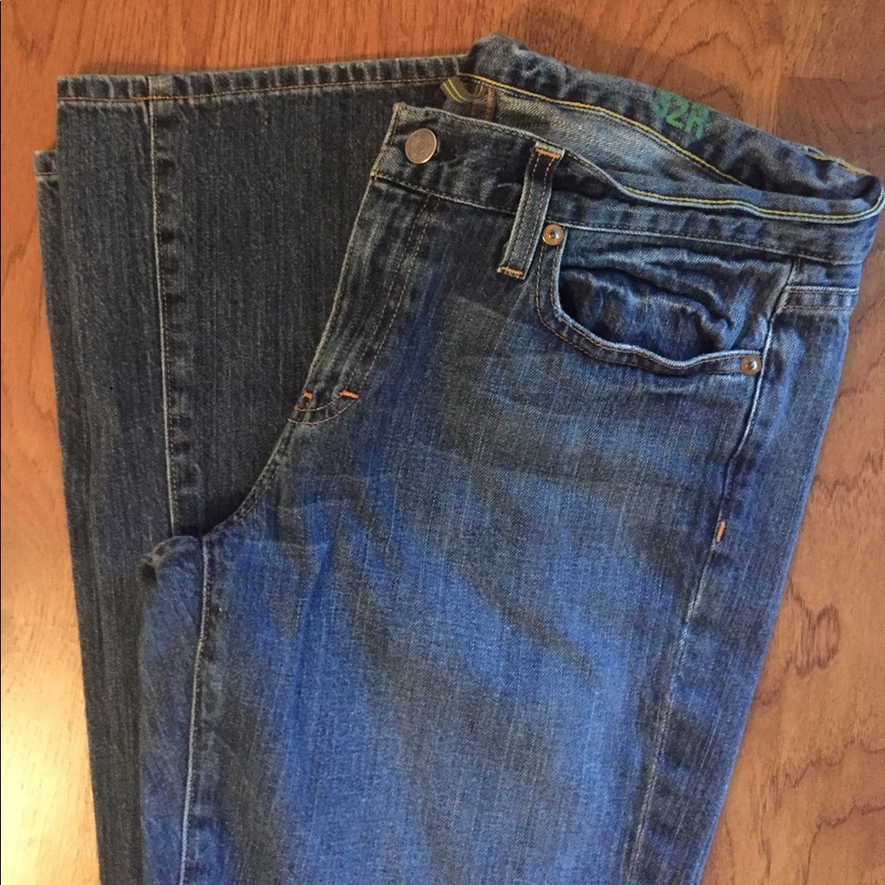 Jcrew bootcut jeans 32R x 31