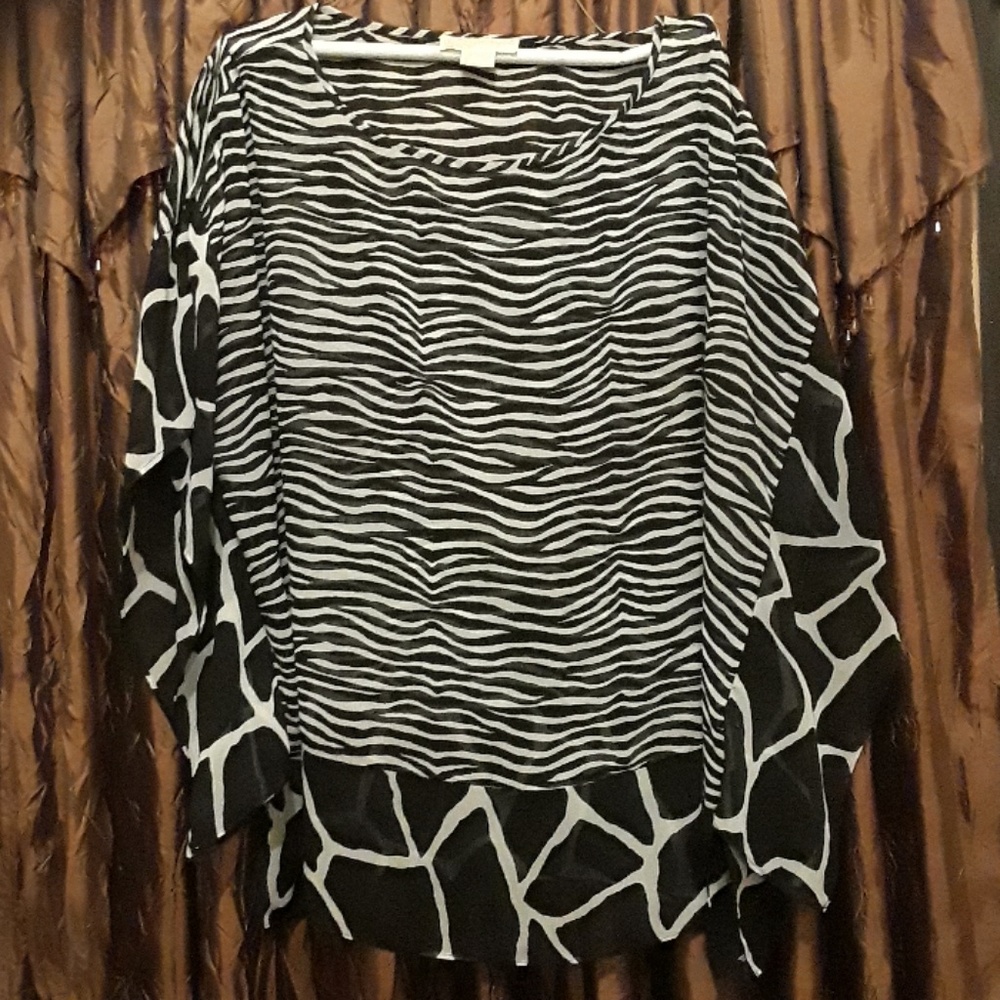 Michael kors animal print top
