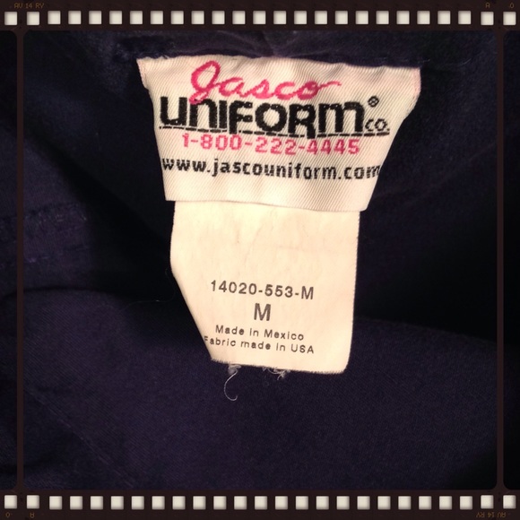 SCRUB PANTS |UNISEX |NAVY BLUE |MEDICAL |NURSING - Picture 3 of 8