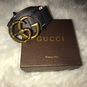New Snake Gucci Belt