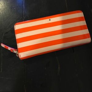 Kate spade striped wallet