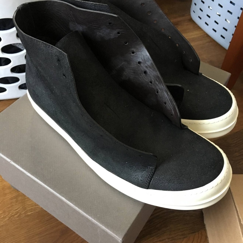 Rick Owens Black vicious dunks 45