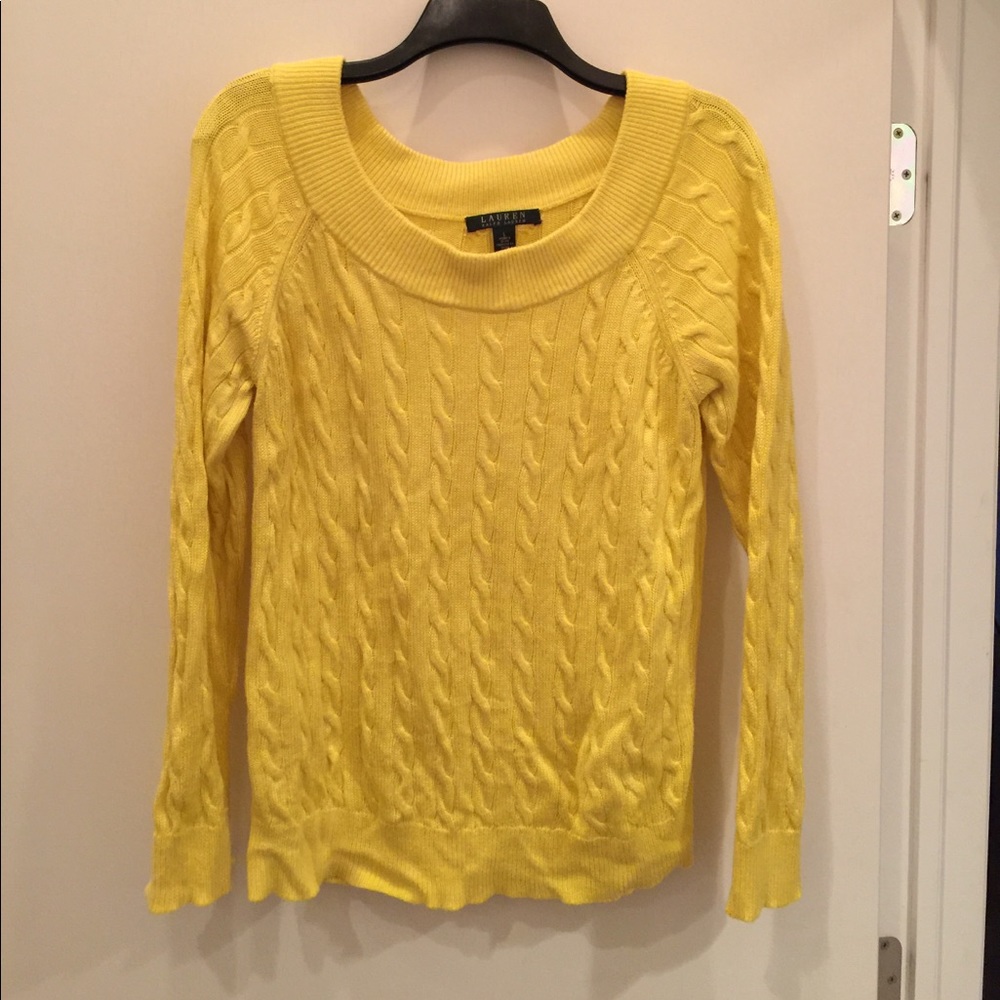 Yellow Lauren sweater