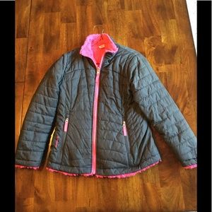 Girls size 7/8 gray coat