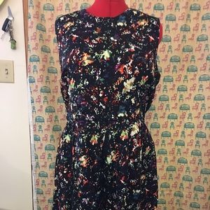 Printed Gap dress. Never worn NWT. Women’s size 20
