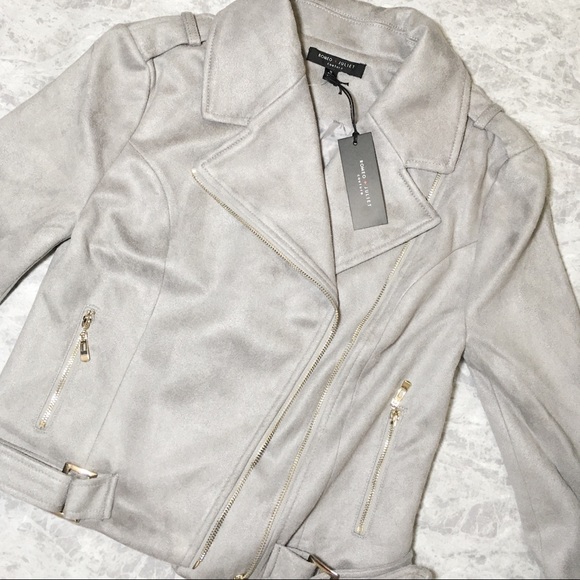 🎉SOLD🎉 Suede Moto Jacket - Picture 3 of 4