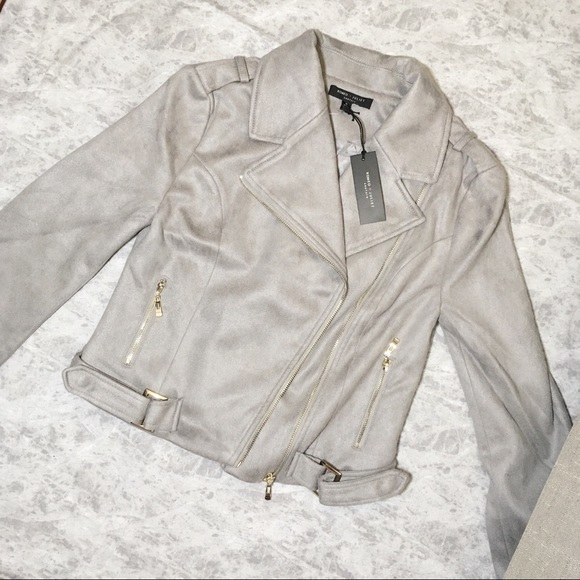 🎉SOLD🎉 Suede Moto Jacket - Picture 2 of 4