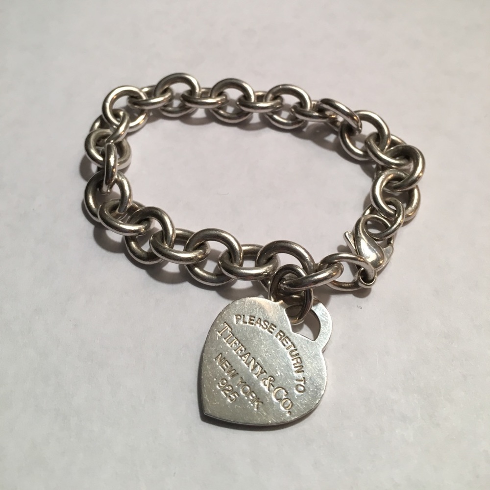 Classic Tiffany & Co. silver charm bracelet