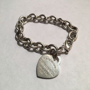 Classic Tiffany & Co. silver charm bracelet