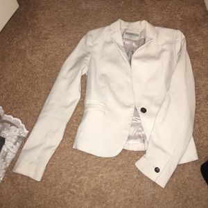 Cream colored blazer