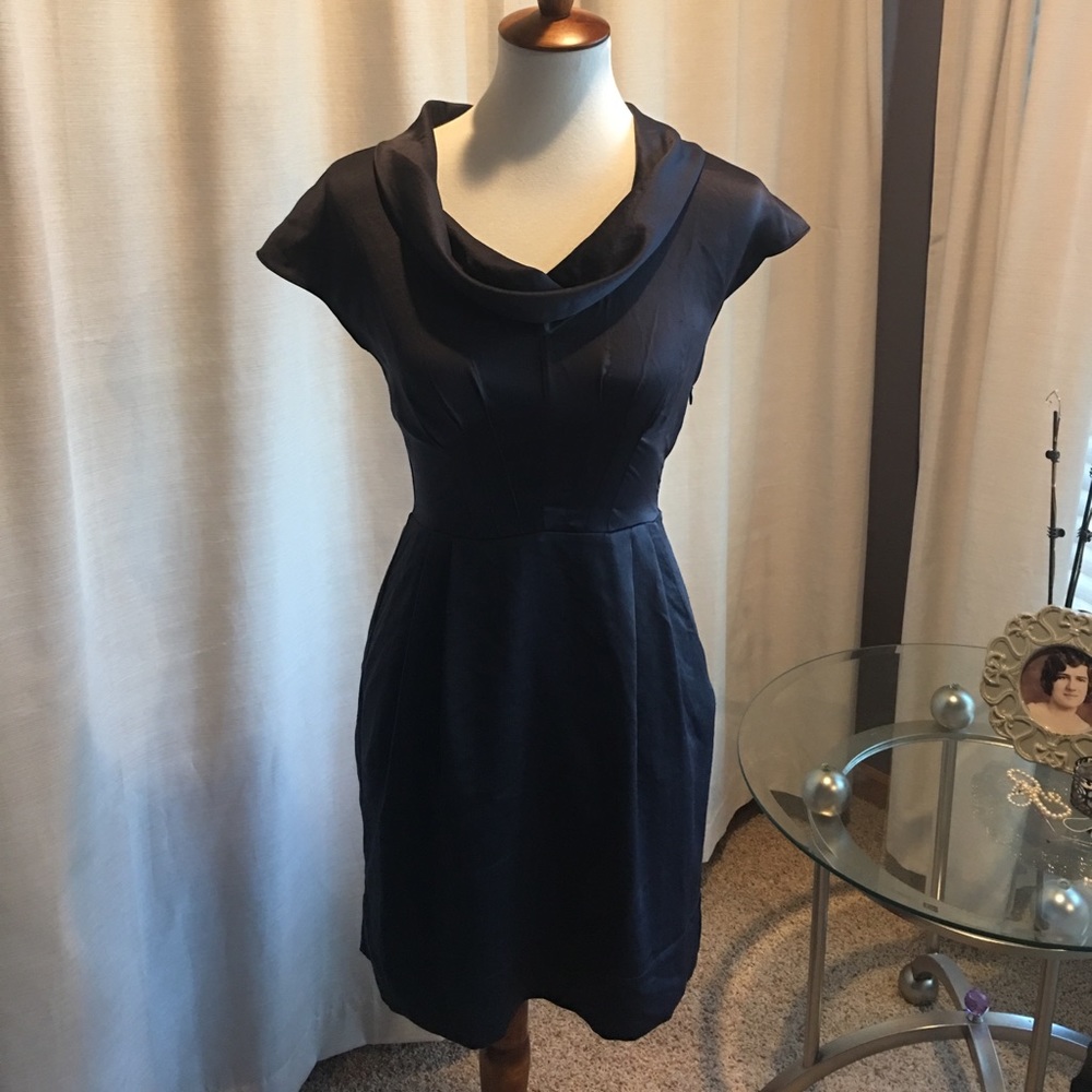 BCBGenerations grey smoke dress