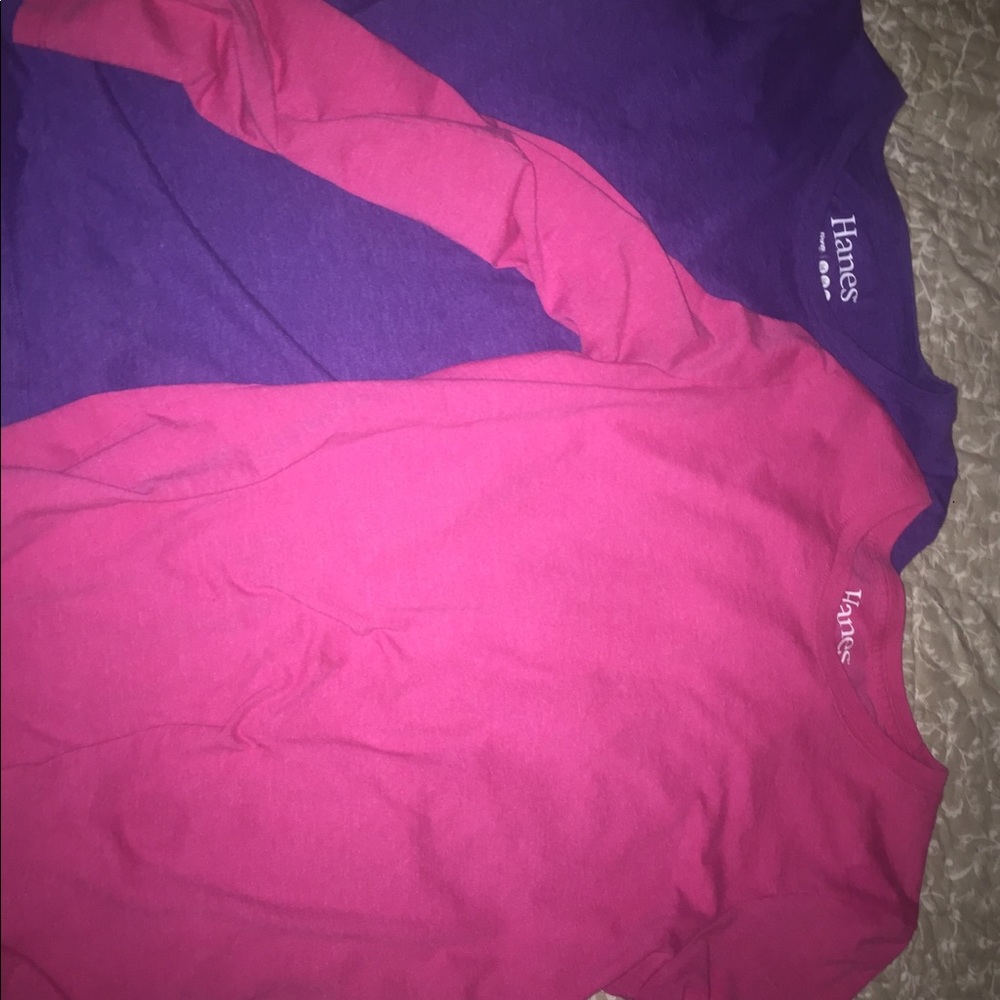 Longsleeve Hanes T-shirt bundle