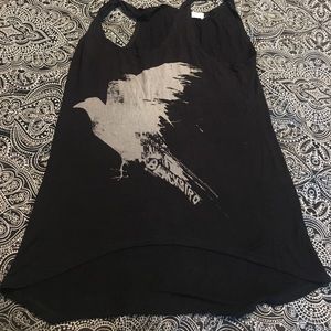Black Bird Tank Top
