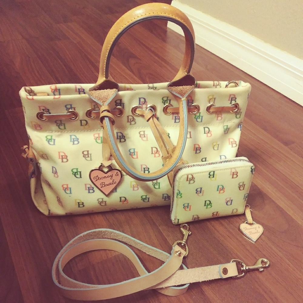 Dooney handbag and wallet