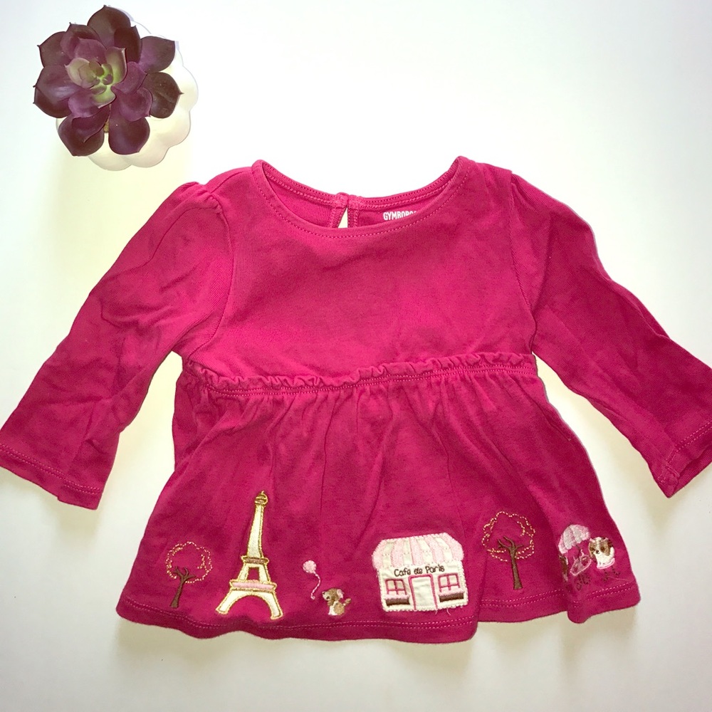 Gymboree Pink Paris Top