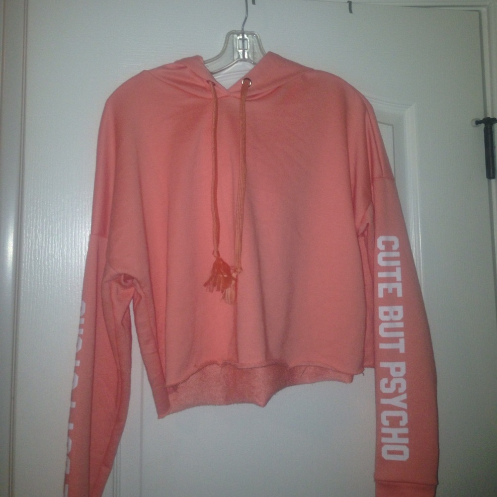 Crop top hoodie