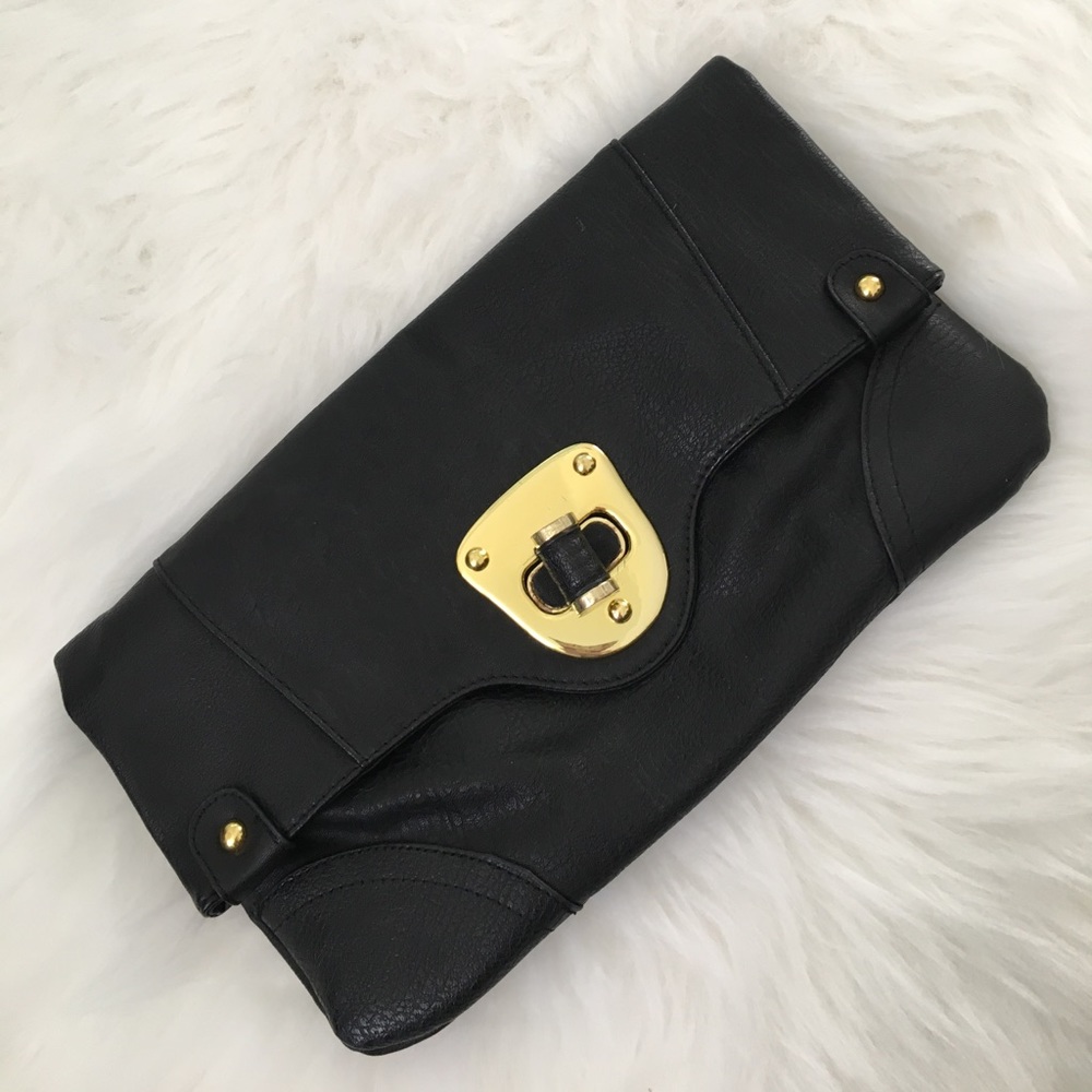 NWOT Black Daytime and Going out clutch