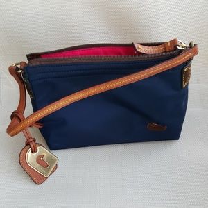 Dooney and Bourke Navy blue wristlet