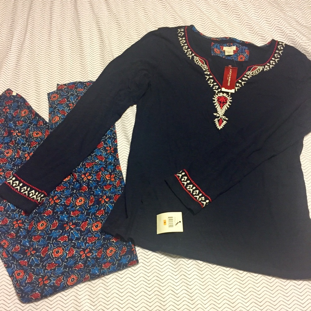 Lucky Brand Pajama Set