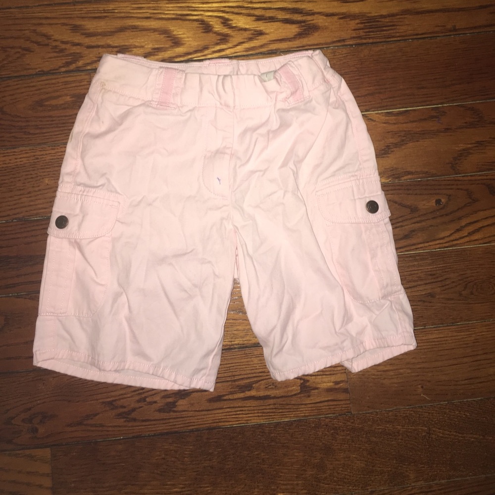 Crewcuts size 9 pink khaki shorts cotton