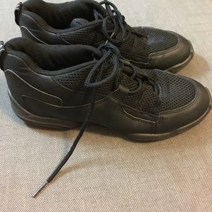 Capezio Split Sole Black Jazz Shoes