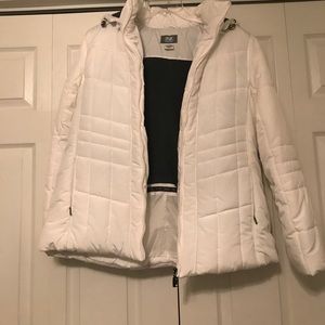 ⛷Fleece lined white jacket NWT!