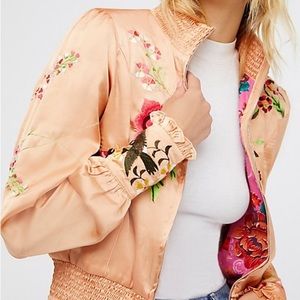 Free People Bali Just Peachy Jacket