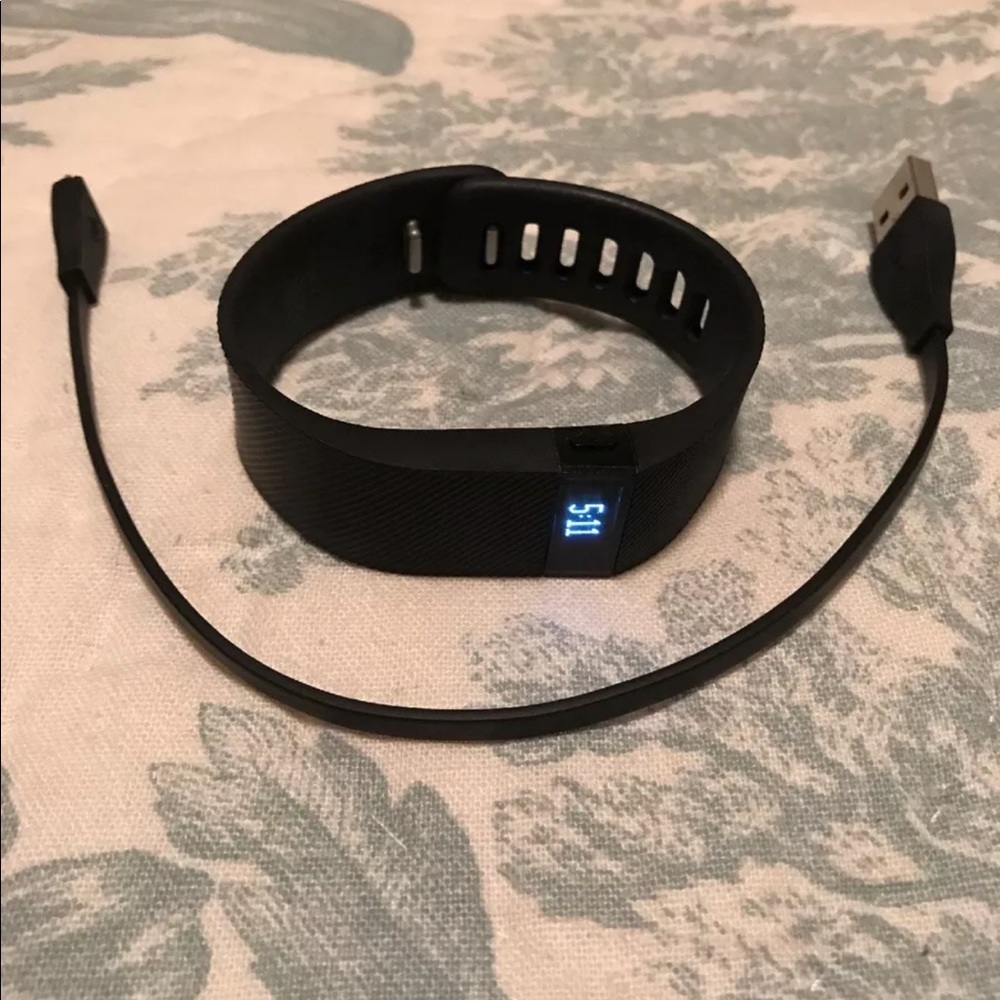 Fitbit Charge - Black Size Small - Used 3x