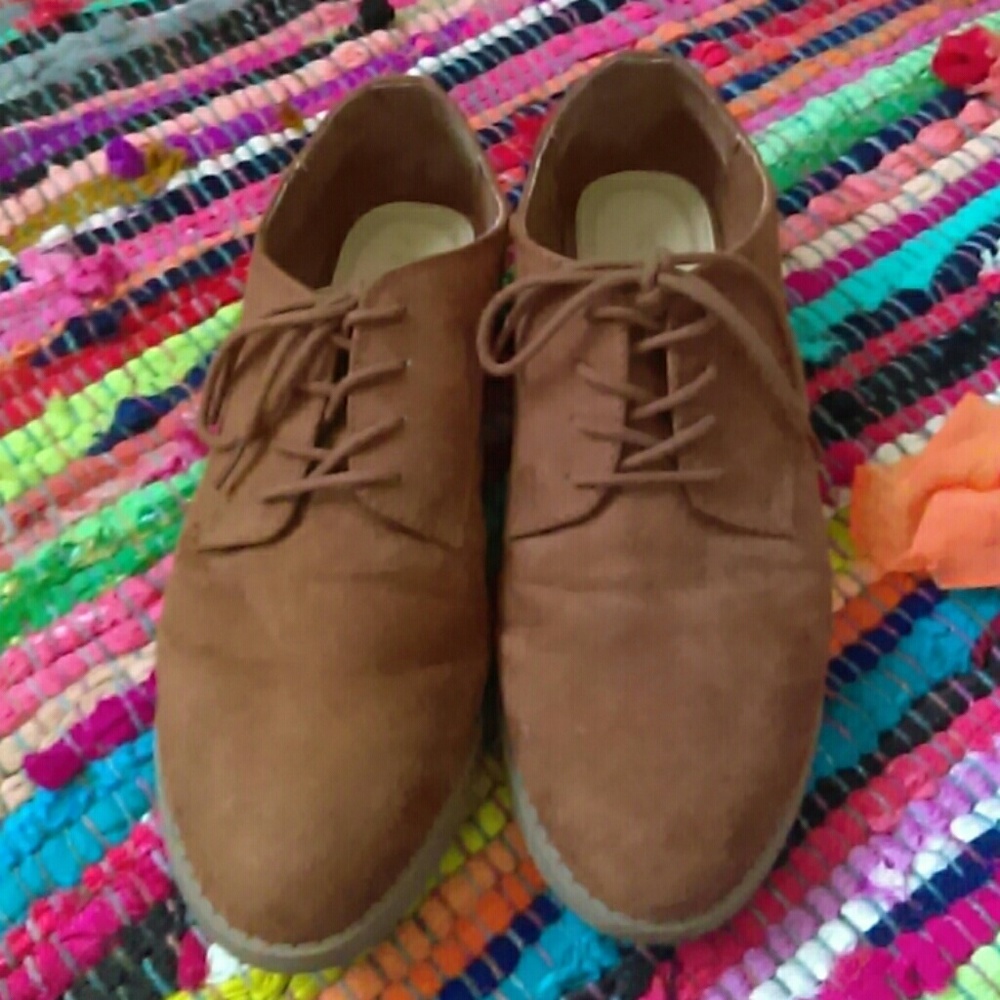 Brown Oxford's
