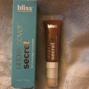 Bliss under cover secret full coverage concealer