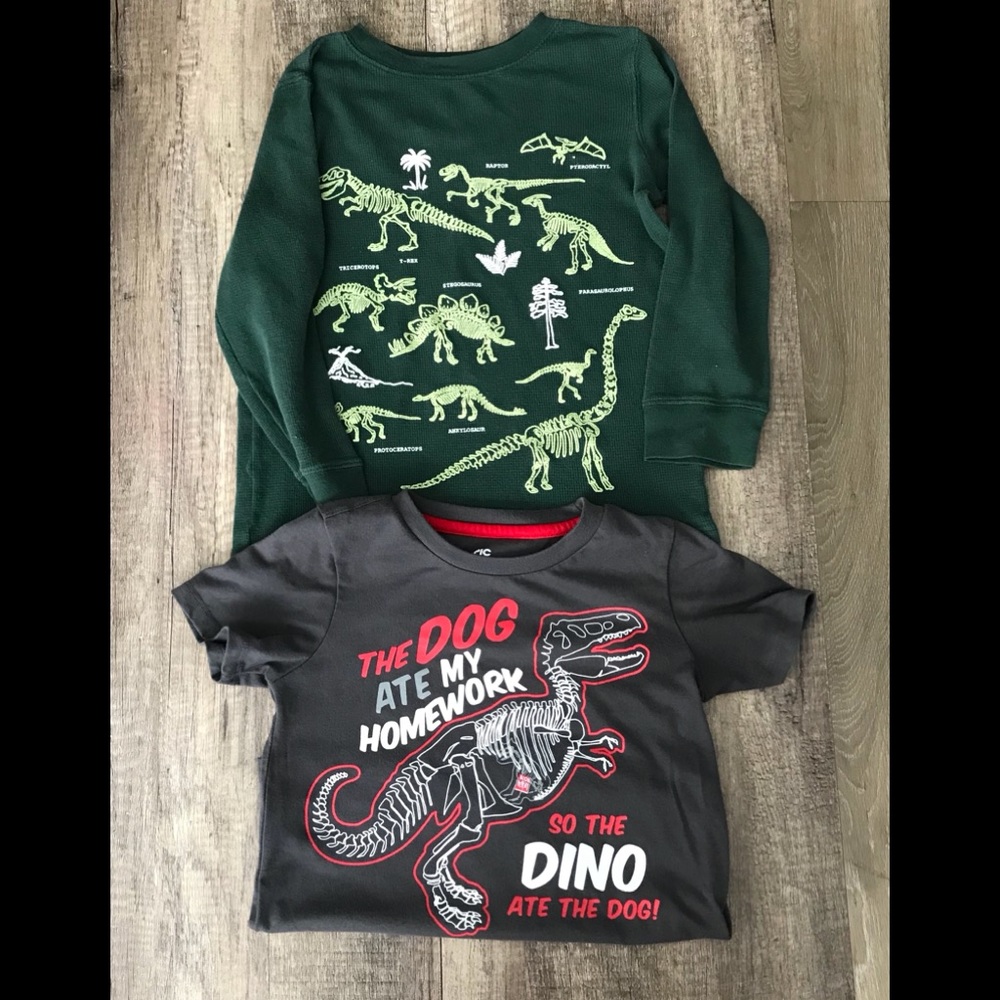 👦🏽BUNDLE BUNDLE both shirts size 6T