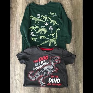 👦🏽BUNDLE BUNDLE both shirts size 6T