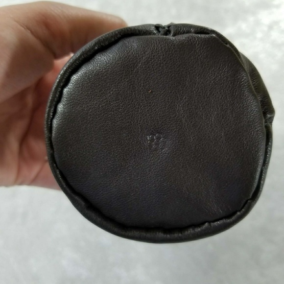 Handmade leather coin pouch - Picture 5 of 5