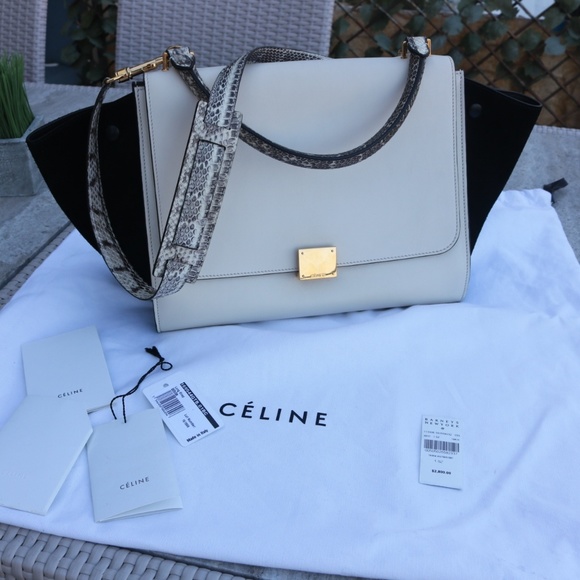 Celine Handbags - Celine trapeze