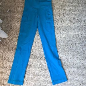 Blue lulu lemon leggings