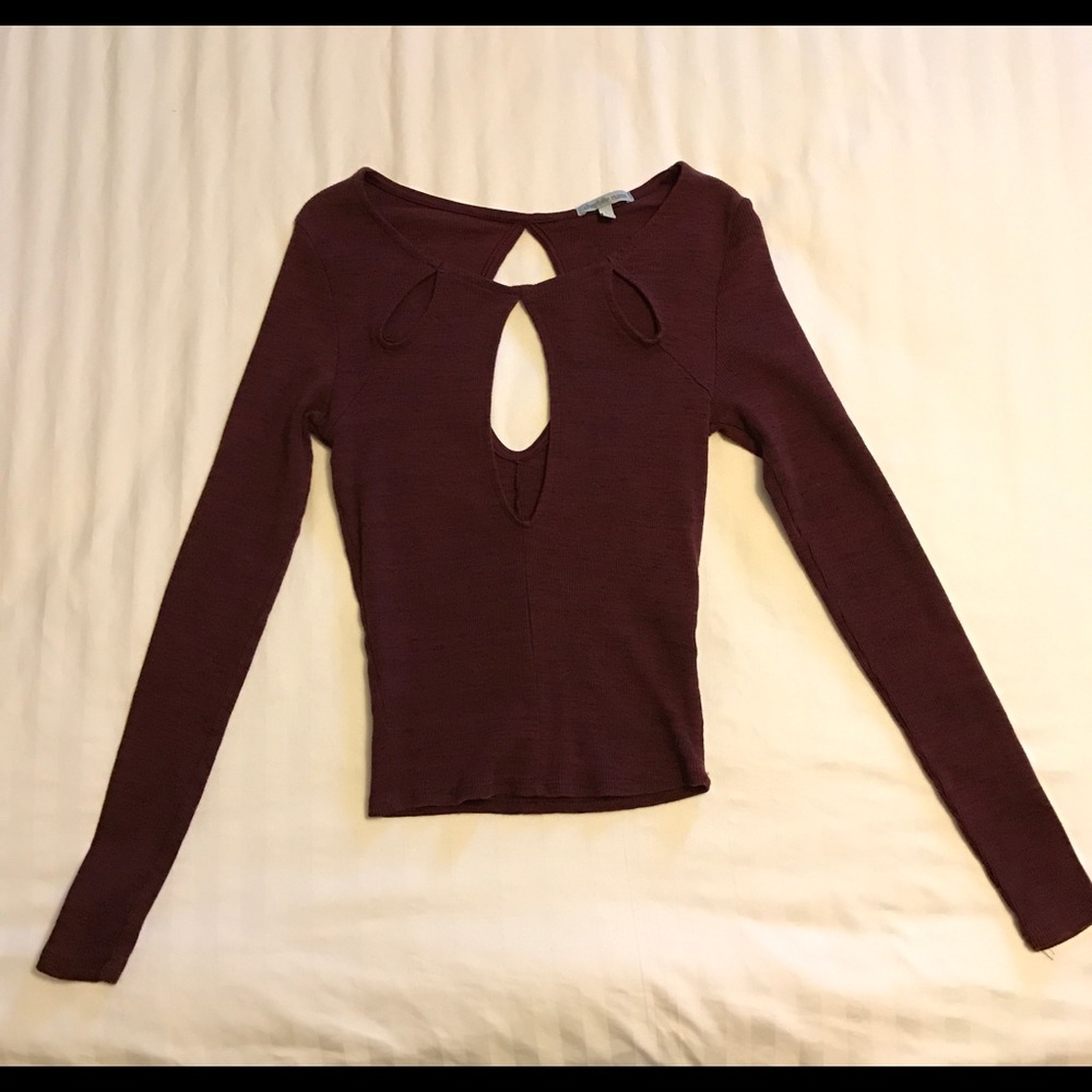 Sultry cut-out top