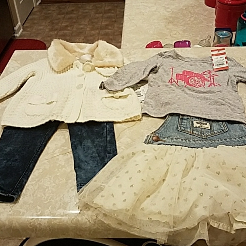 Lot of assorted brand infant clothes